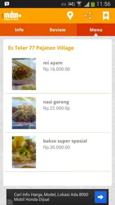 Makan di Mana android App screenshot 3